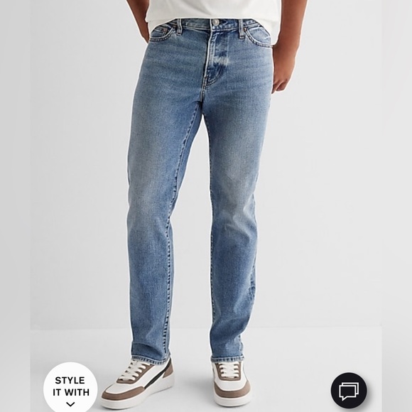 Slim Straight Jeans - Picture 10 of 10